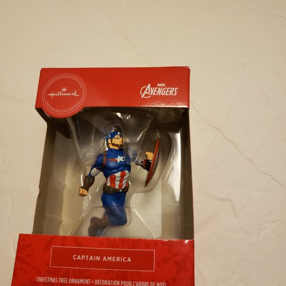 Captain America Christmas Tree Ornament 2019